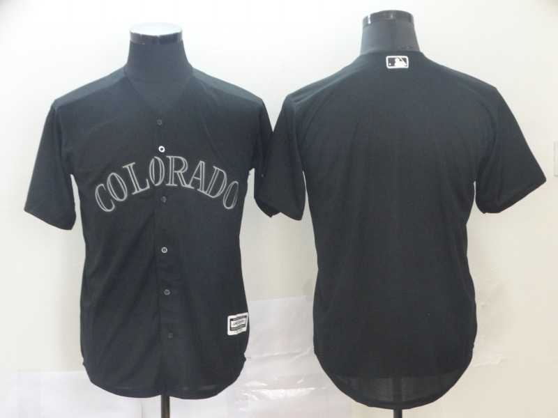 Rockies Blank Black 2019 Players' Weekend Authentic Player Jersey,We sell and wholesale Rockies Blank Black 2019 Players' Weekend Authentic Player Jersey on line form chian!